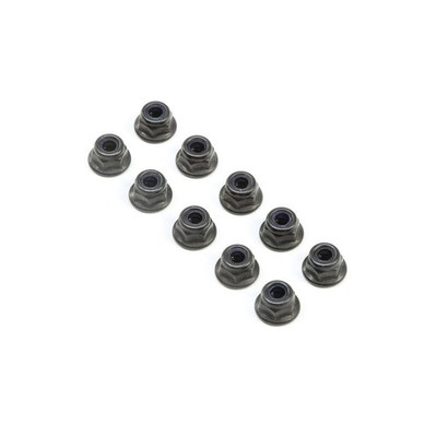 TLR - Team Losi Racing TLR245017 M4 Flanschsicherungsmuttern (10)