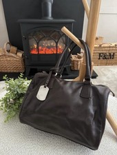 Brown Leather Furla Bag