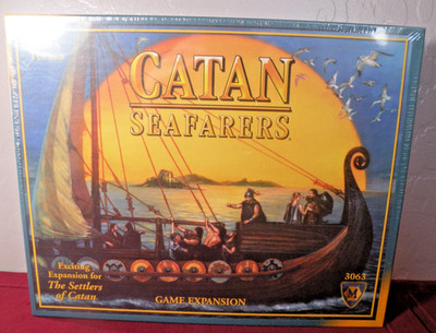 Settlers of Catan Seafarers Board Game Expansion Mayfair 3063 Sealed 4th Edition