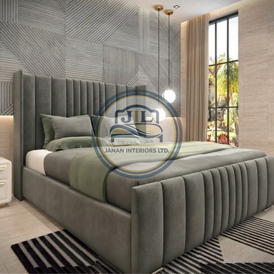 Manhattan Wingback Bettgestell mit Stauraum & Matratzenoptionen - alle Größen
