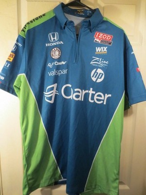Impact Crew Gear IZOD INDYCAR SERIES Jersey Shirt Size Large