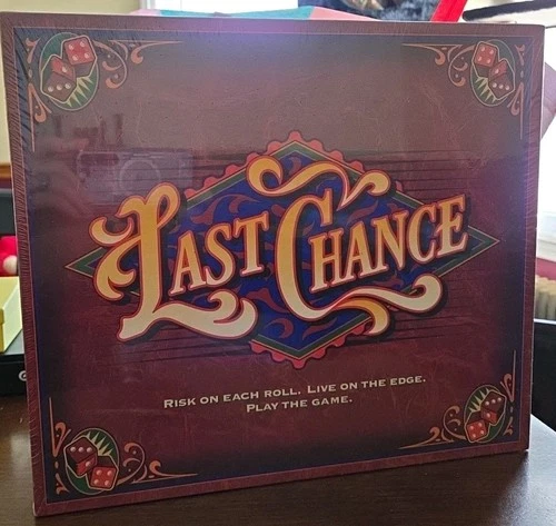 Last Chance Game Dice Rolling Board Game New VTG Milton Bradley 1995 Brand New