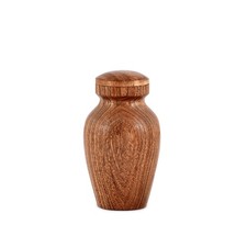 Acacia Wood Urns for Human Ashes - Beautiful Wood Urns for Adults 2.75" x 2....
