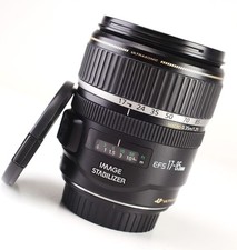 Canon EF-S 17-85mm F4-5.6 IS USM Autofocus Zoom Lens EOS DSLR  Front & Rear  Cap