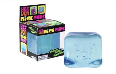 #ad NeeDoh Nice Cube Satisfying Square Blue $20.00