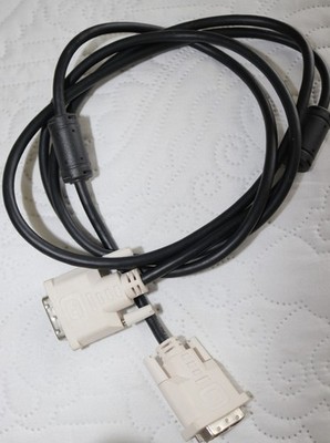 DVI Cable Adapter Male to Male LCD PC TV 5FT