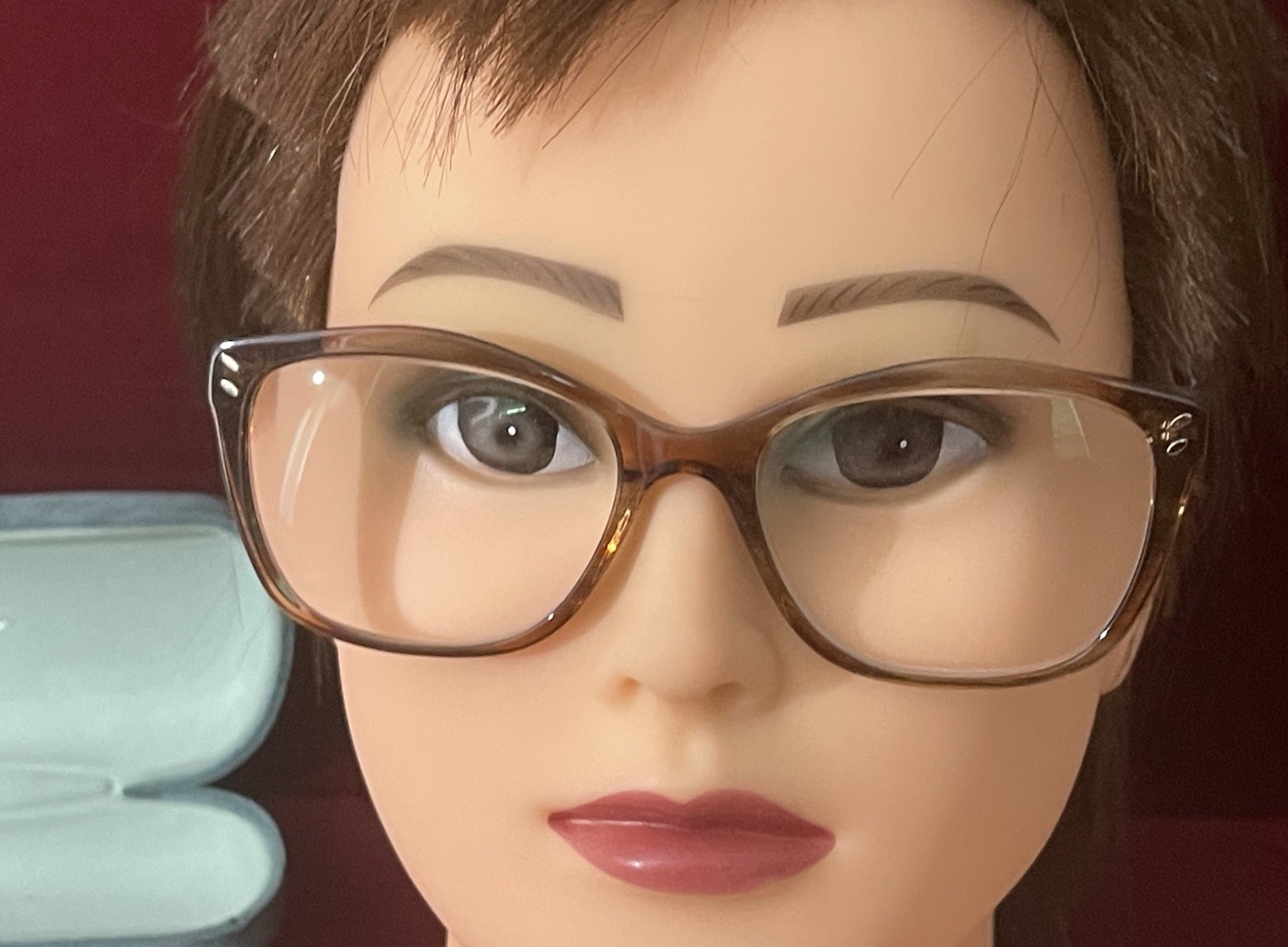 Amelia E Chardonnay Beige/Clear 35-002735 Eyeglasses Frames 52-17-145