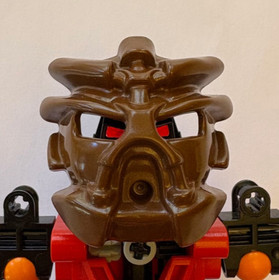 Lego Bionicle Kanohi Mask Pakari Nuva - Onua RARE Exclusive Retired BROWN