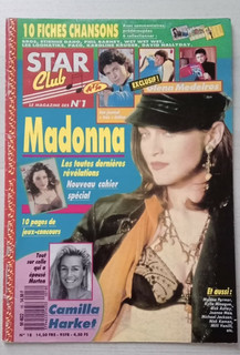 Madonna STARCLUB N°18 mai 1989 Coupure de presse Clipping Kylie Minogue
