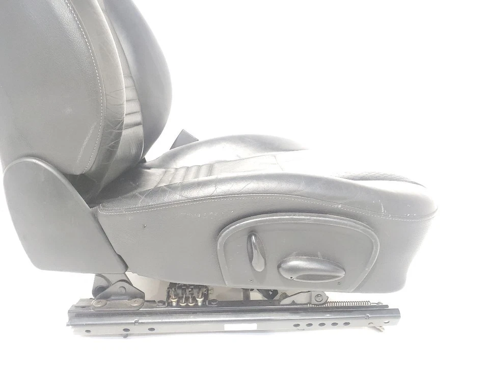 Porsche Boxster 2000 OEM asiento delantero derecho negro Foto 3 de 4