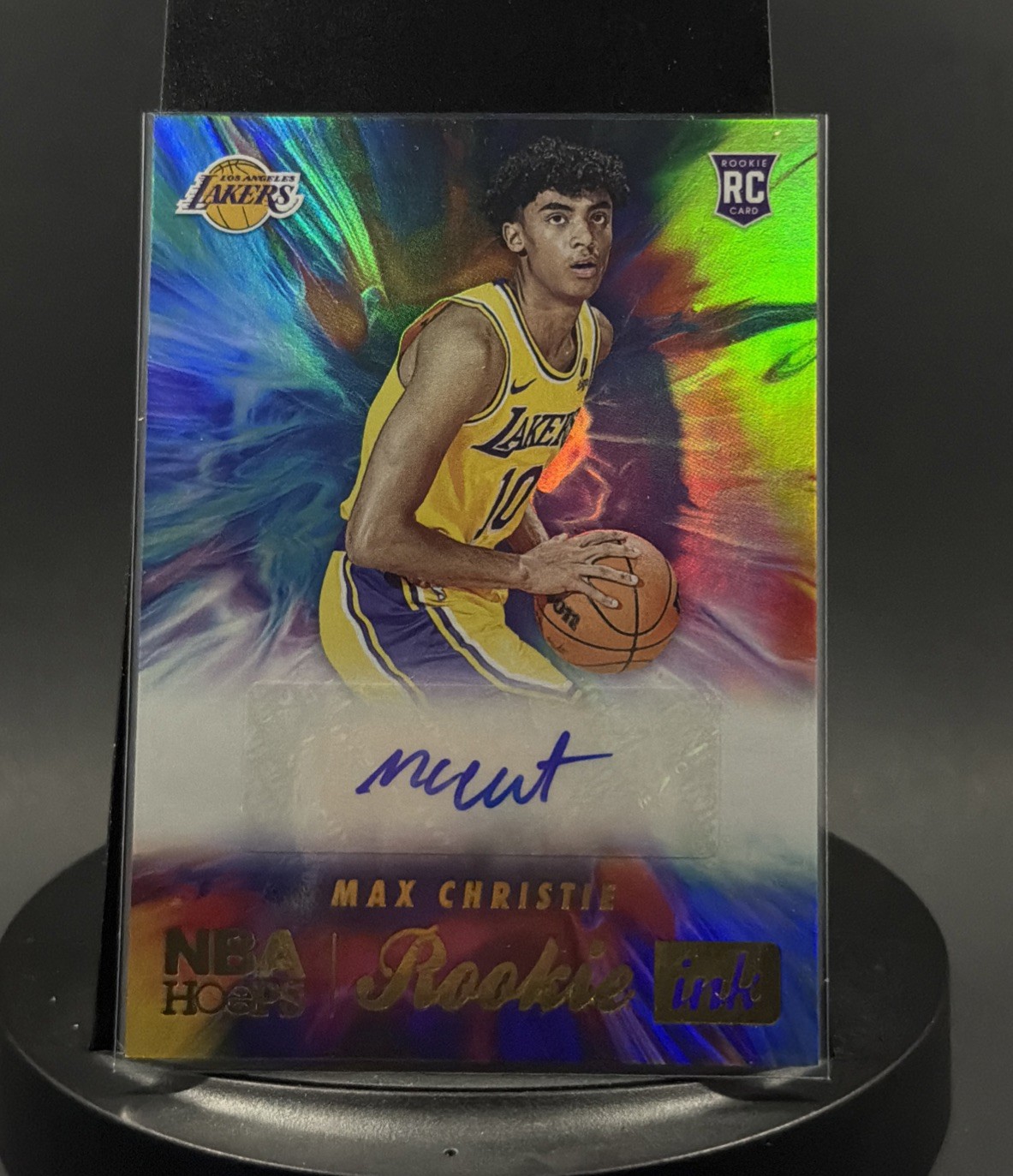 2022-23 Panini NBA Hoops - Rookie Ink Max Christie #RI-MAX (AU, RC)