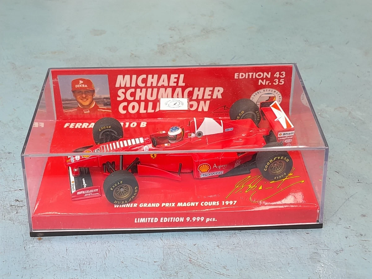 Miniature Minichamps 1/43 Ferrari F1 – Michael Schumacher (Réf 510 974395)
