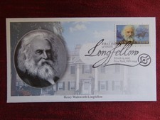 2009 - FDC -  NEW YORK, NY -  U.S.A., HENRY WADSWORTH LONGFELLOW