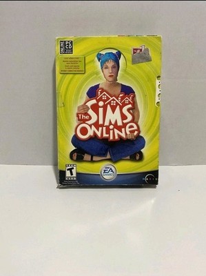 The Sims Online PC CD-ROM 2002 Rare Collector's Item