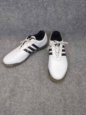 Adidas Powerband Chassis Size 12 Men's  EVG791003 ClBlack White Golf Spike Shoes