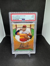 Nolan Ryan 2017 Topps Five Star Green Auto #5/15 Astros PSA 9  Mint