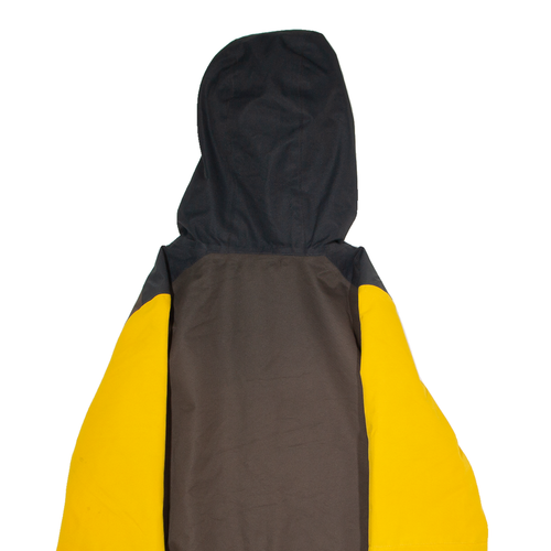 VOLCOM Boys Ski Jacket Brown Hooded Colourblock XL - Picture 4 of 6