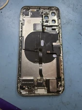 Genuine OEM Original iPhone 11 Pro Replacement Housing-CUSTOM SILVER/gold -FAST