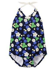 GYMBOREE FLOWER SHOWERS BLUE w/ DAISIES 1-PC SWIM 3 6 12 18 24 2T 3T NWT