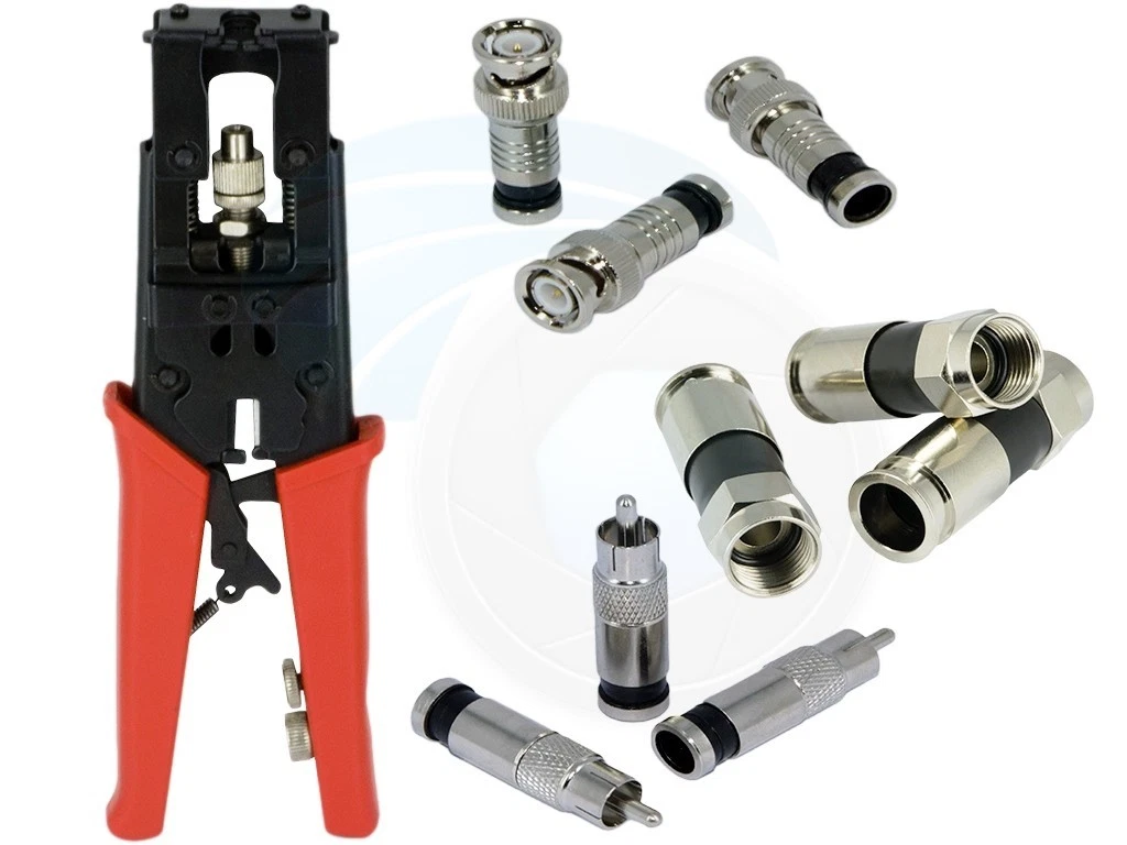 Rg6 Cable Crimping Tool