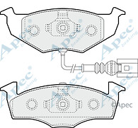 PAD1406 GENUINE APEC FRONT BRAKE PADS FOR VW POLO SAME DAY DISPATCH
