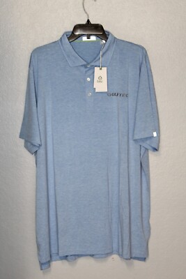 NEW Tasc Performance Polo Shirt Men 2XL Cloud Lightweight Performance Golf NWT