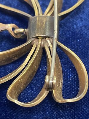 Gold Bow Pendant Nurse Watch - Unknown Brand 12K YELLOW GOLD FILLED VINTAGE EMPIRE NURSES RIBBON BOW  main image 4