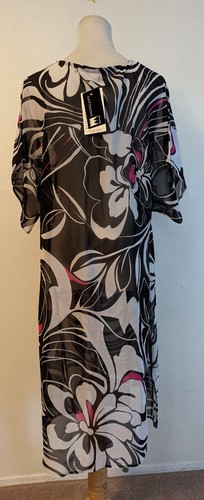 New Antthony Original sz M Cover Up Dress beach swimsuit semi sheer 2541 - Picture 3 of 4