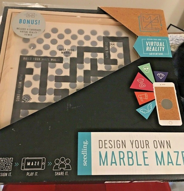 design your own marble maze