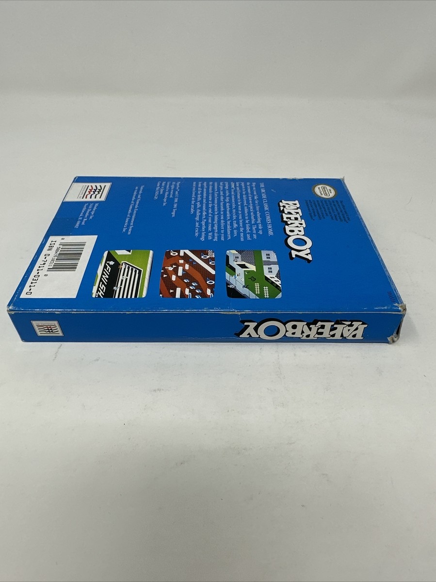 Nintendo NES Paperboy Game CIB Complete Great Condition | eBay