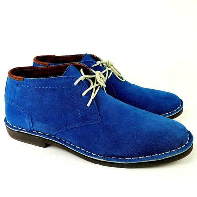 kenneth cole blue suede shoes