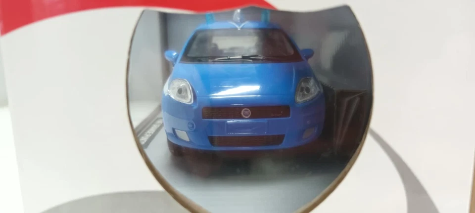 Fiat Grande Punto Polizia Police Newray New Ray City Cruiser 1:24 Nuovo 1/24 - Immagine 4 di 4