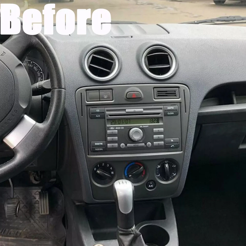 Android 13 For 2006-2008 Ford Fiesta Apple Carplay Car Stereo Radio GPS Nav WIFI - Image 3 of 4