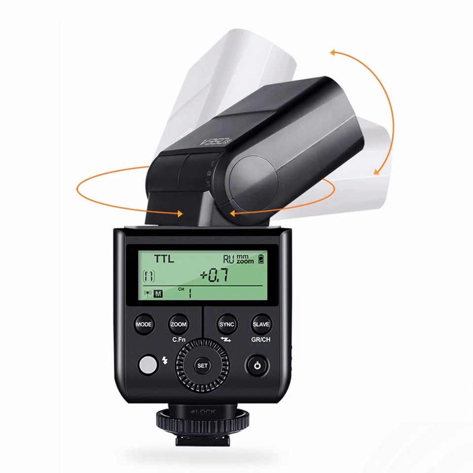 Godox V350S 2.4G TTL HSS Speedlite Flash for Sony with Li-ion Battery - Image 3 of 4