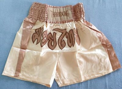 Muay Thai Boxing Shorts Thaiboxen Kickboxen Sport Kampfsport Hose Satin-NEU