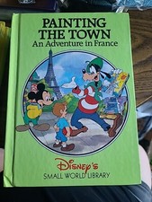 Disney Small World Library Painting The Town Adventure In France