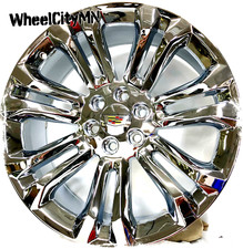 22 Chrome Oe 5666 Ses Replica Wheels Fits 2020 Cadillac Escalade Platinum 6x5.5