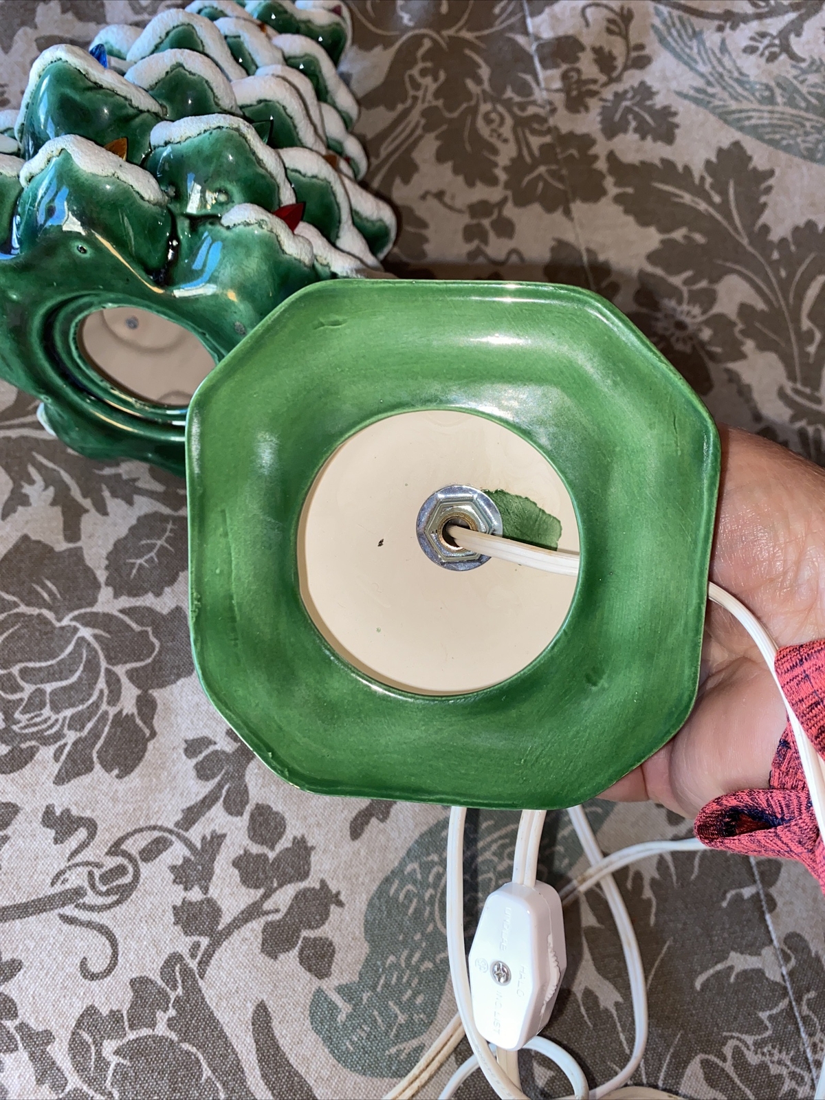 11” Ceramic Vintage Christmas Tree eBay