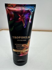 Bath and Body Works TROPIDELIC Ultimate Hydration Body Cream 8 oz  2.5 Oz Trav