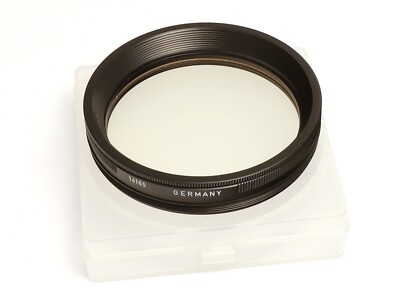 Original Leitz Wetzlar Serie VIII UVa UV-Filter mit Leitz Filterhalter 14165 E72