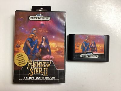 Phantasy Star II【中古・Genesis北米版】 Phantasy Star II- Sega Genesis Game and Case no Manual