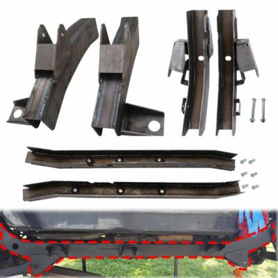 ELITEWILL  Frame Rust Repair for 1997-2006 Jeep Wrangler TJ Black Powder Coated