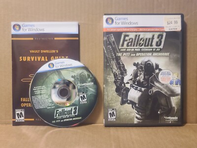 Fallout 3: The Pitt And Operation Anchorage Expansion Game Add-On Pack (PC 2009)
