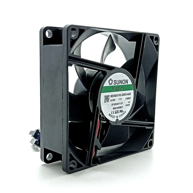 1pcs Cooling Fan ME80251V3-Q09U-AA9 8CM 8025 9V 0.89W 2-wire - Image 3 of 4