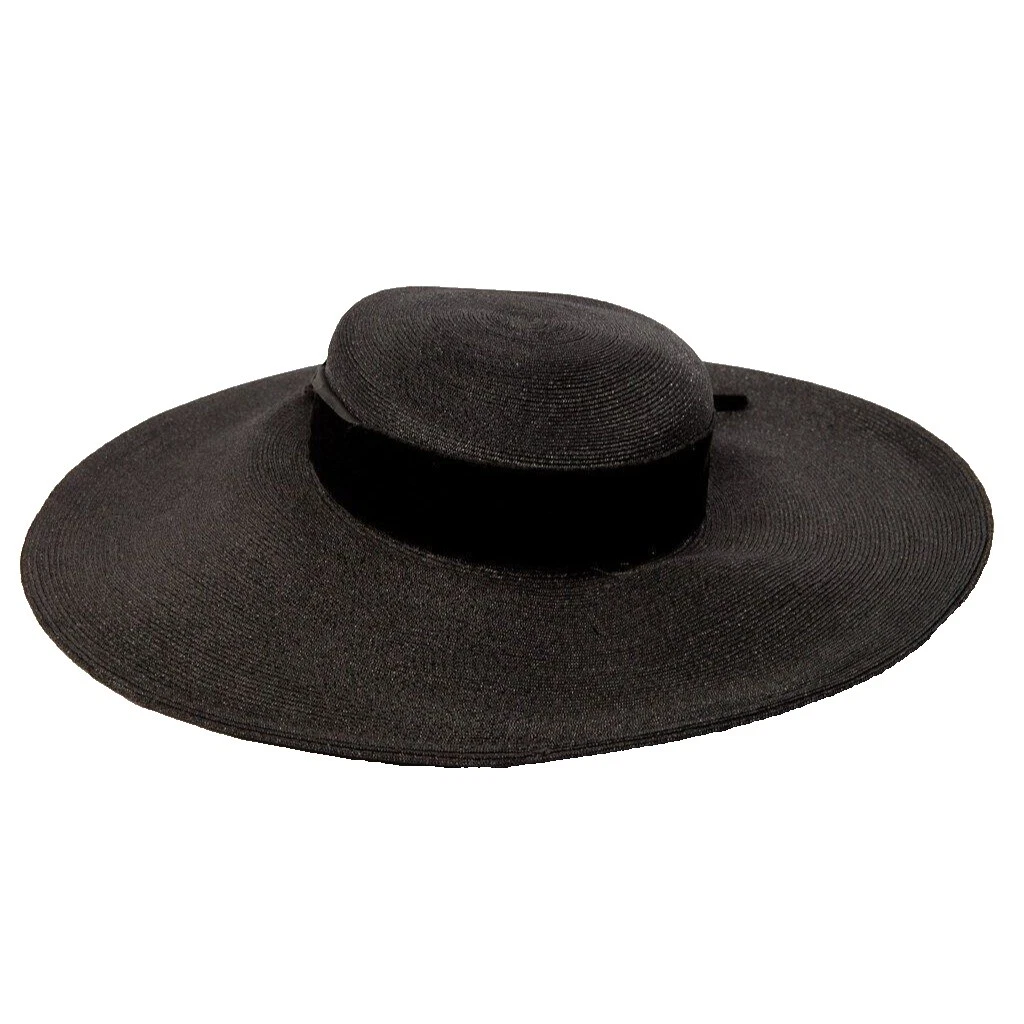 Sombreros vintage de ala ancha de cóctel para Mujeres