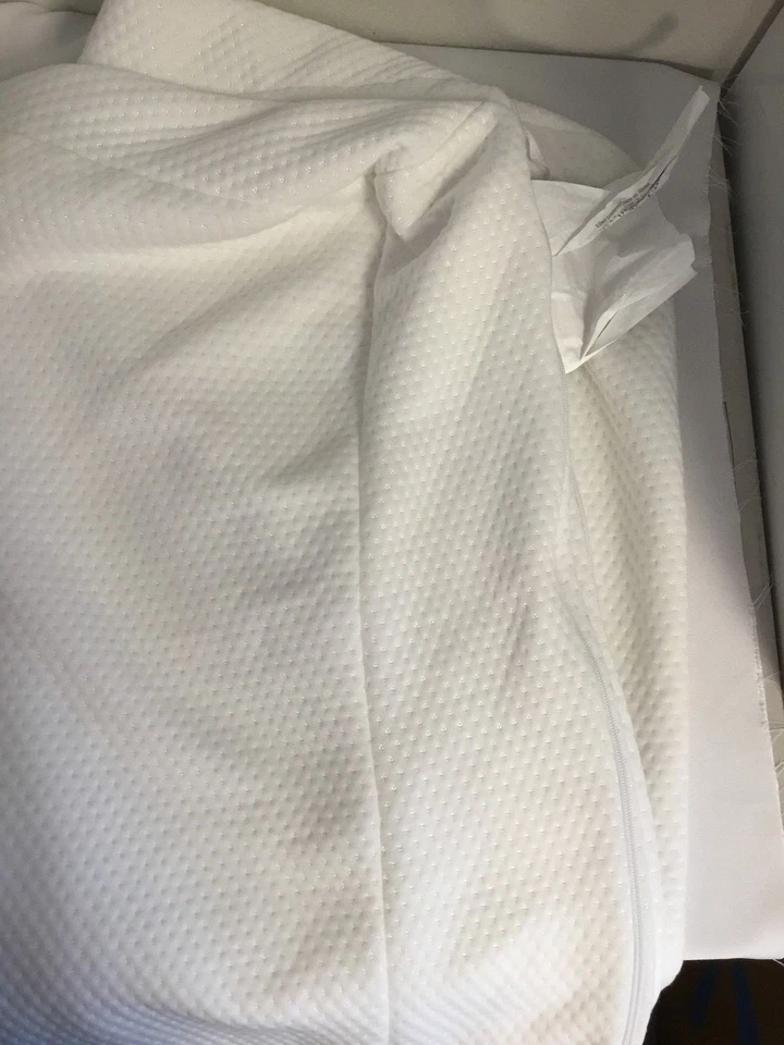 Baby Mattress Cover Protector for Infant Child Crib Cradle Bed White NEW - Image 2 of 4