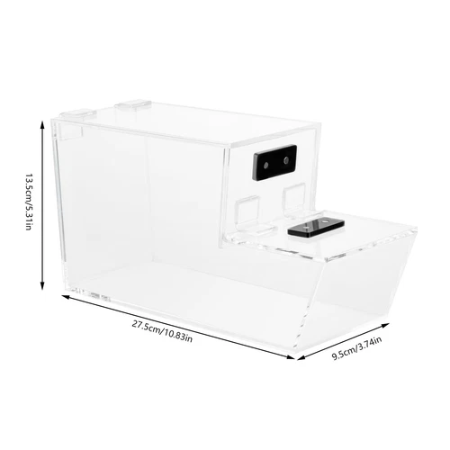 4.5L Acrylic Candy Box Dispenser Candy Container Dry Foods Display Storage Case - Picture 8 of 10