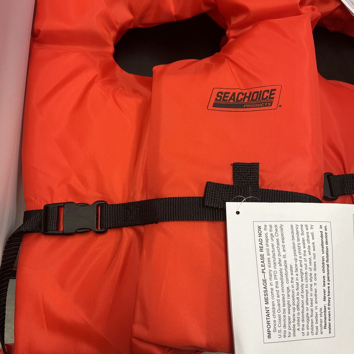 Adult Seachoice Life Vest, Type II Personal Flotation Device