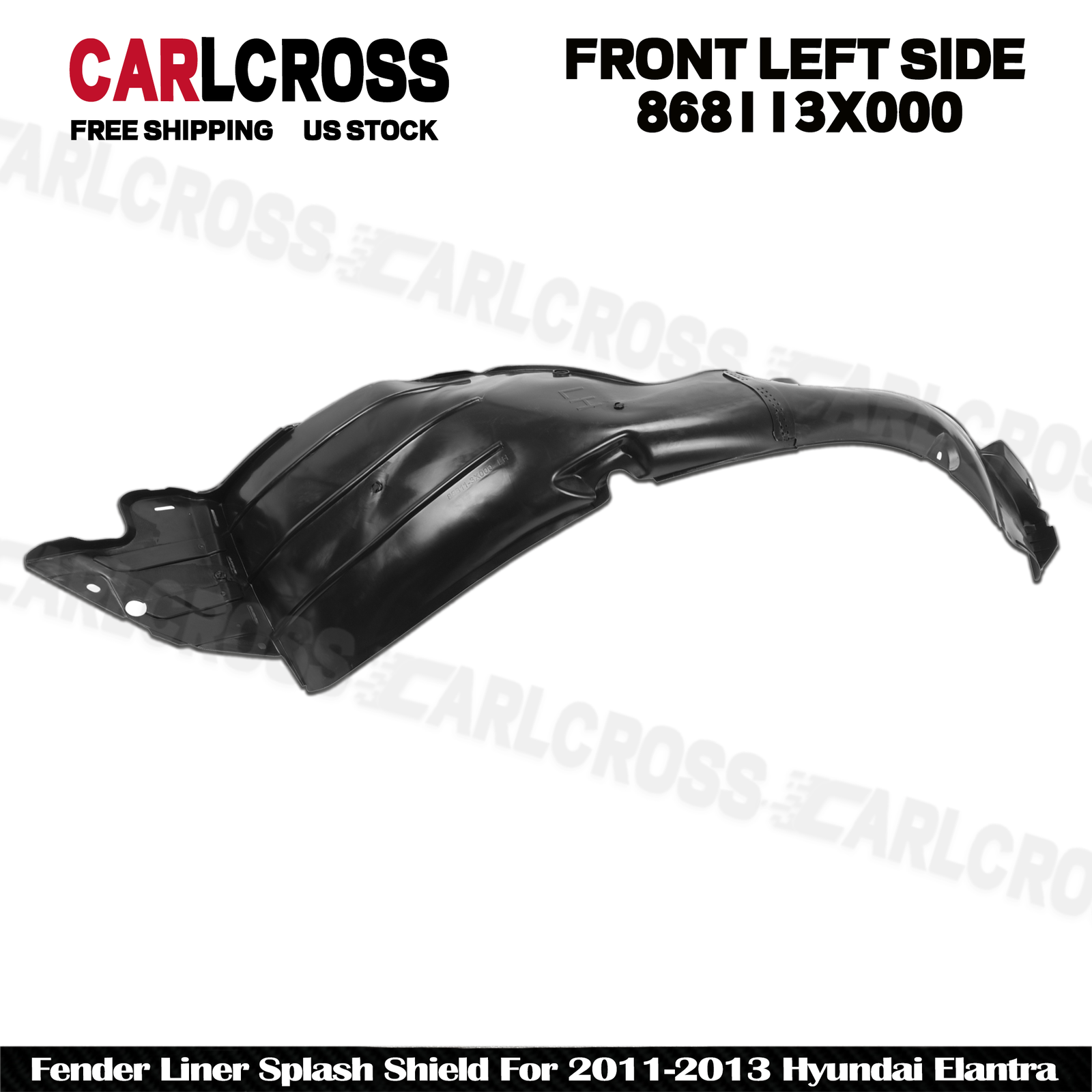 Splash Shield For 2011-2013 Hyundai Elantra Front Driver Side Korea Made Sedan