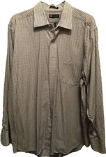 Chaps Dress Shirt Men’s XL 17-17.5 34-35 Button Down Black Red White